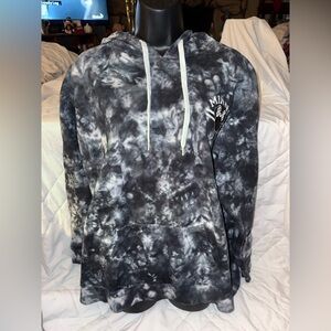 Disney Minnie Mouse Black Tie-Dye Hoodie